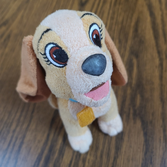 Vintage Disney Lady Tramp Plush Collectible - Picture 2 of 5